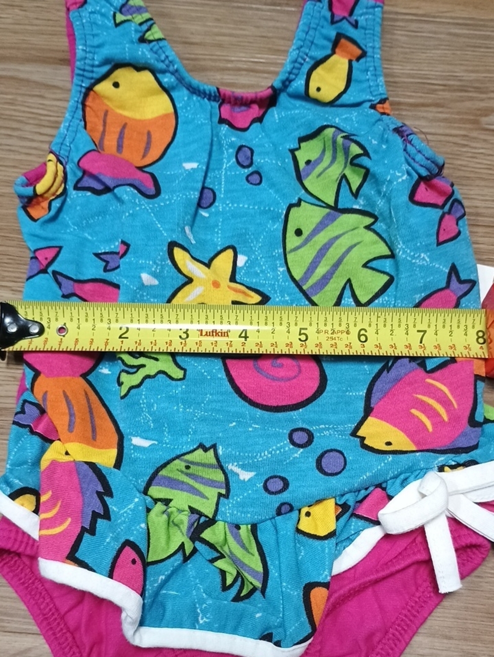 Vintage 90s Body Stuff Infant One-Piece Swimsuit | 24 Months | Retro - Picture 6 of 6